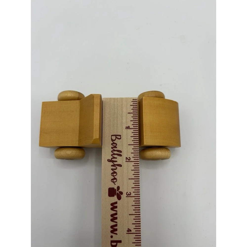 Vintage Handmade Old Model Wooden Car Handcrafted Classical‎ Rolling Toy 4.5